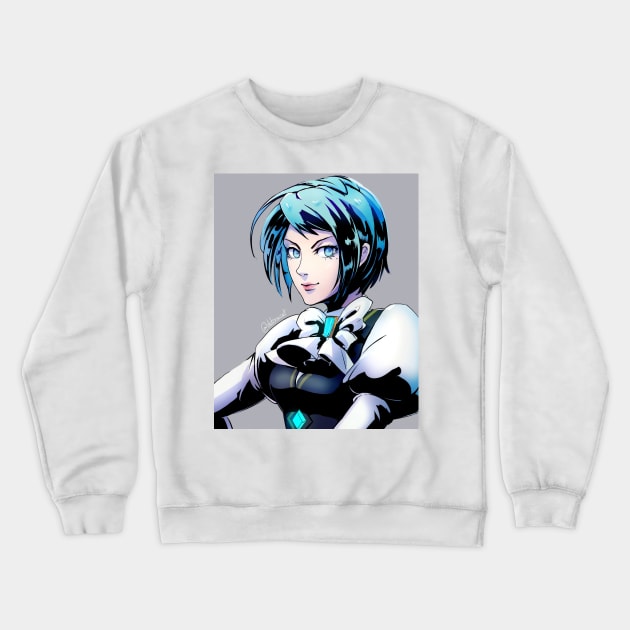 Franziska Von Karma Crewneck Sweatshirt by dat_cravat